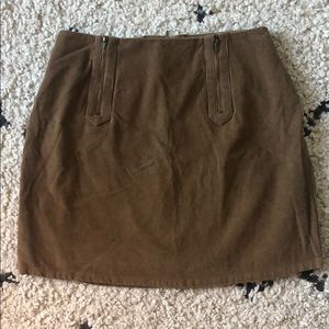 Corduroy Skirt